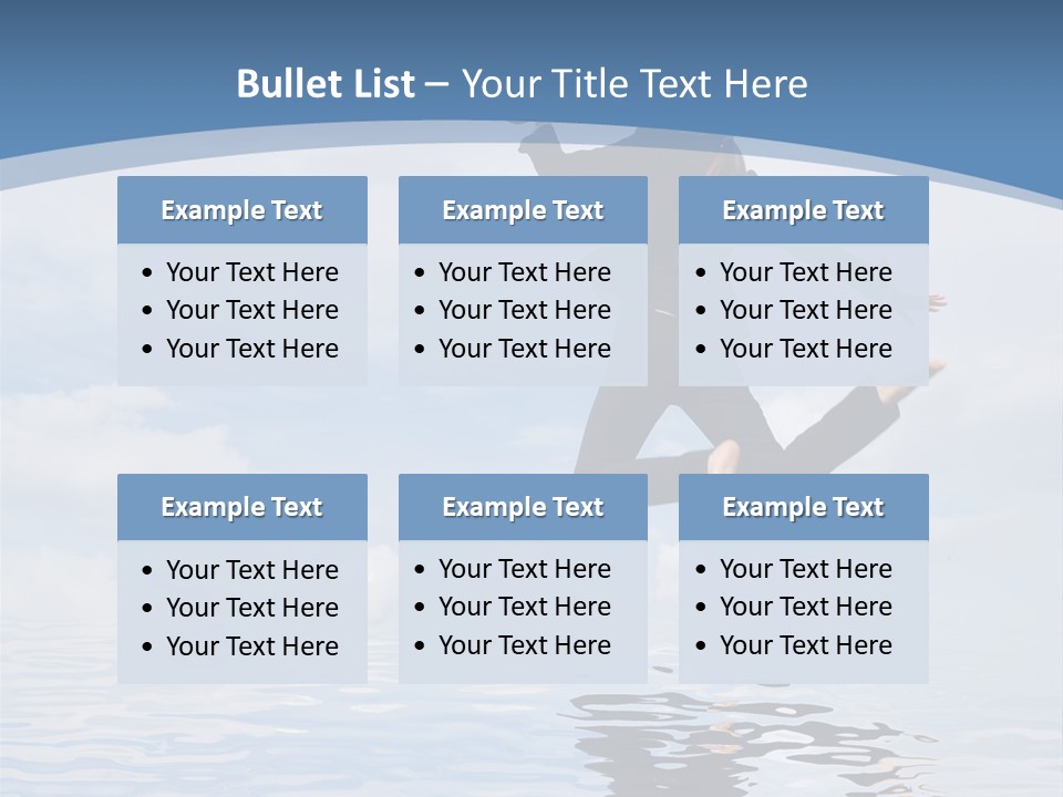 Entrepreneur Active Enjoyment PowerPoint Template