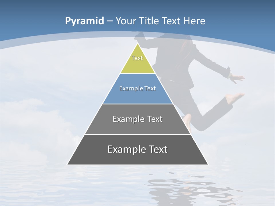 Entrepreneur Active Enjoyment PowerPoint Template