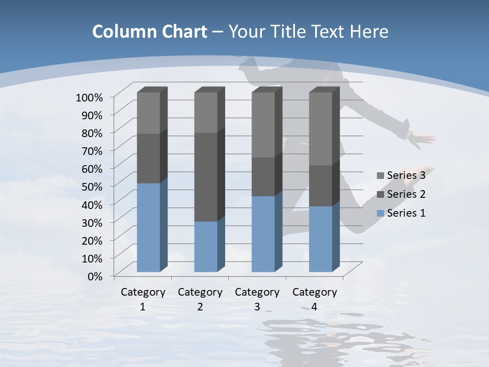 Entrepreneur Active Enjoyment PowerPoint Template