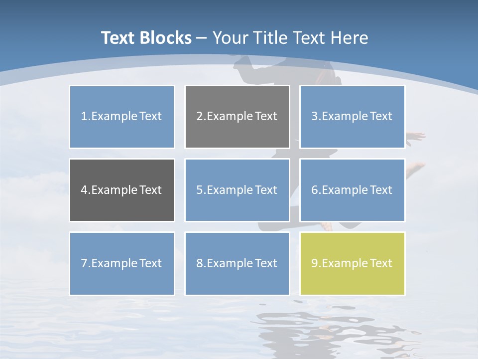 Entrepreneur Active Enjoyment PowerPoint Template