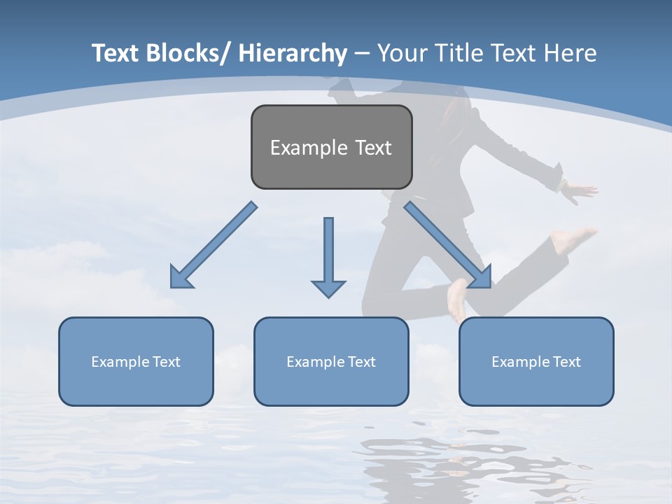 Entrepreneur Active Enjoyment PowerPoint Template