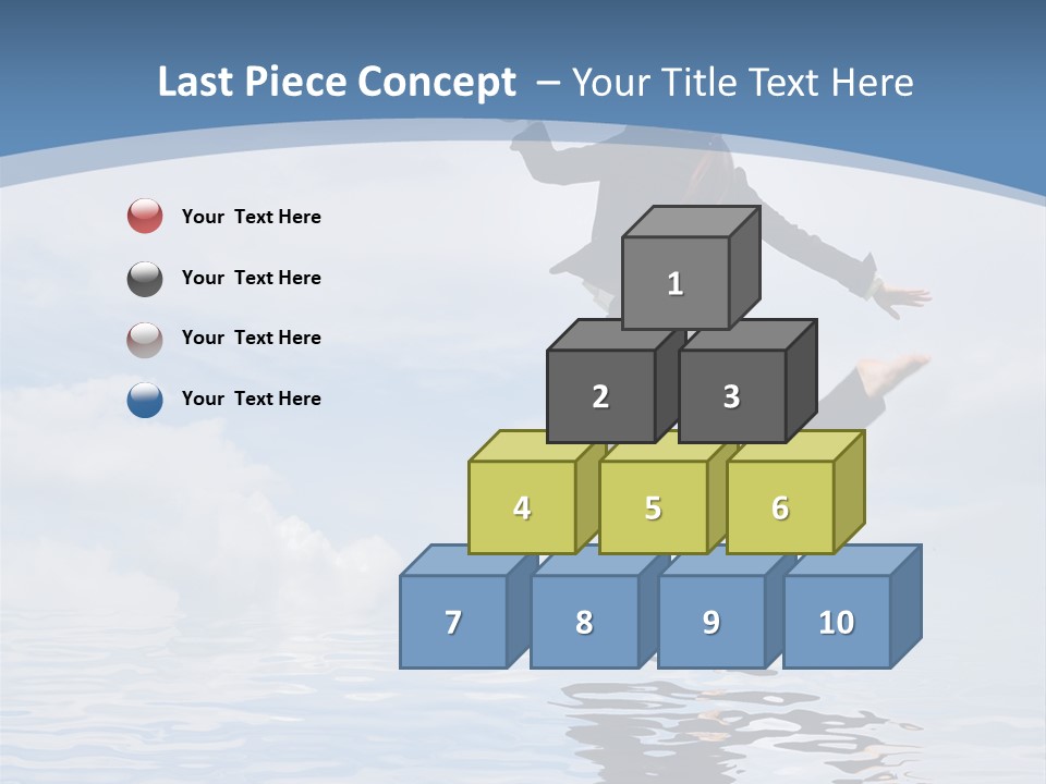 Entrepreneur Active Enjoyment PowerPoint Template