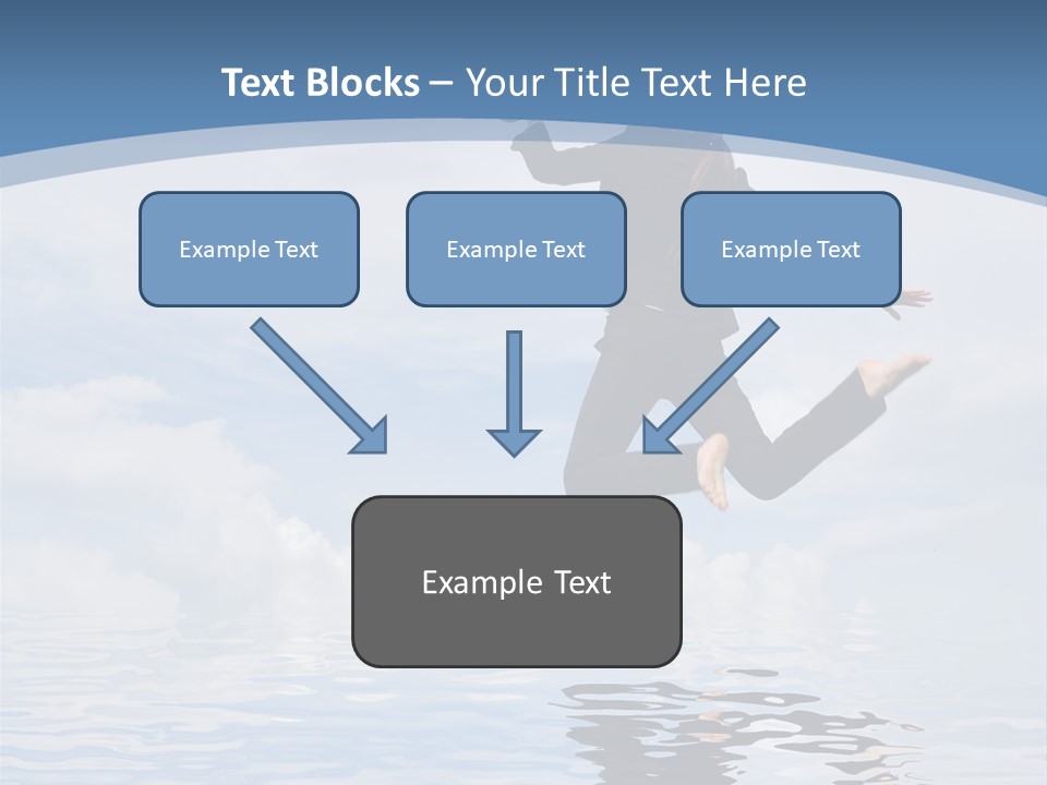 Entrepreneur Active Enjoyment PowerPoint Template