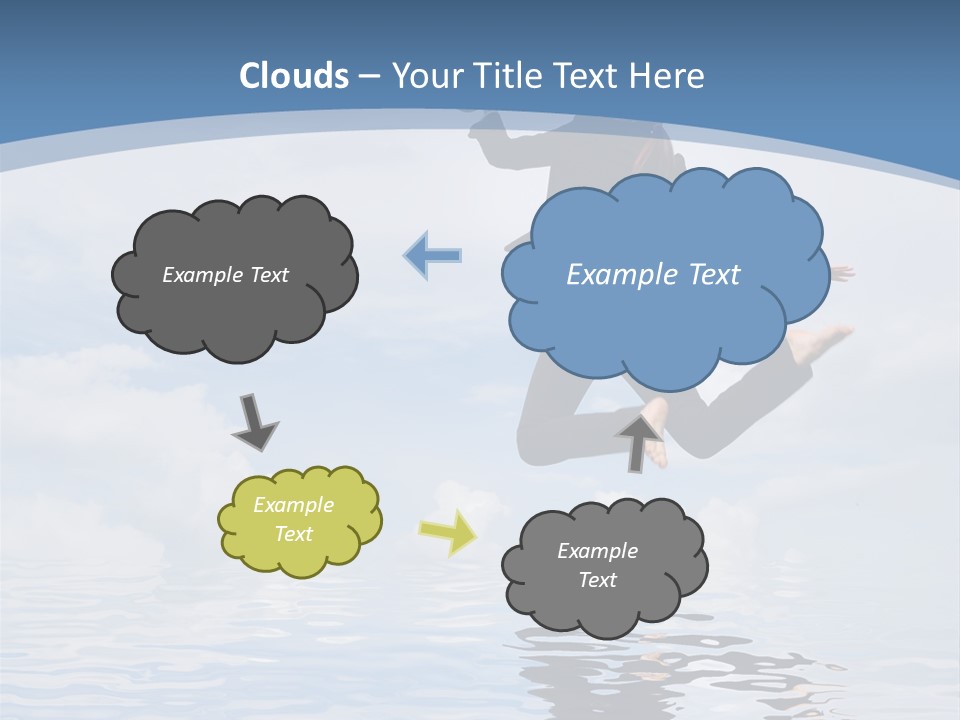Entrepreneur Active Enjoyment PowerPoint Template