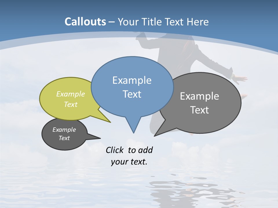 Entrepreneur Active Enjoyment PowerPoint Template