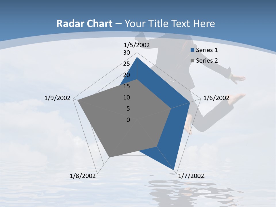Entrepreneur Active Enjoyment PowerPoint Template
