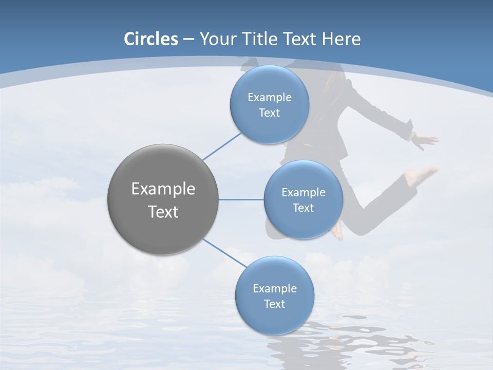 Entrepreneur Active Enjoyment PowerPoint Template