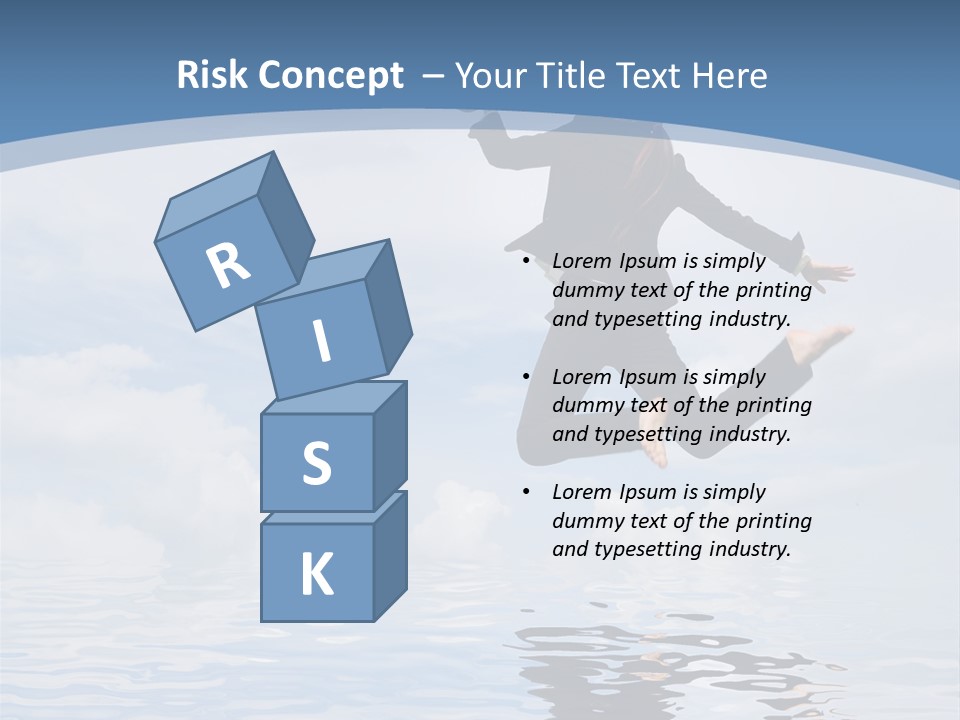 Entrepreneur Active Enjoyment PowerPoint Template