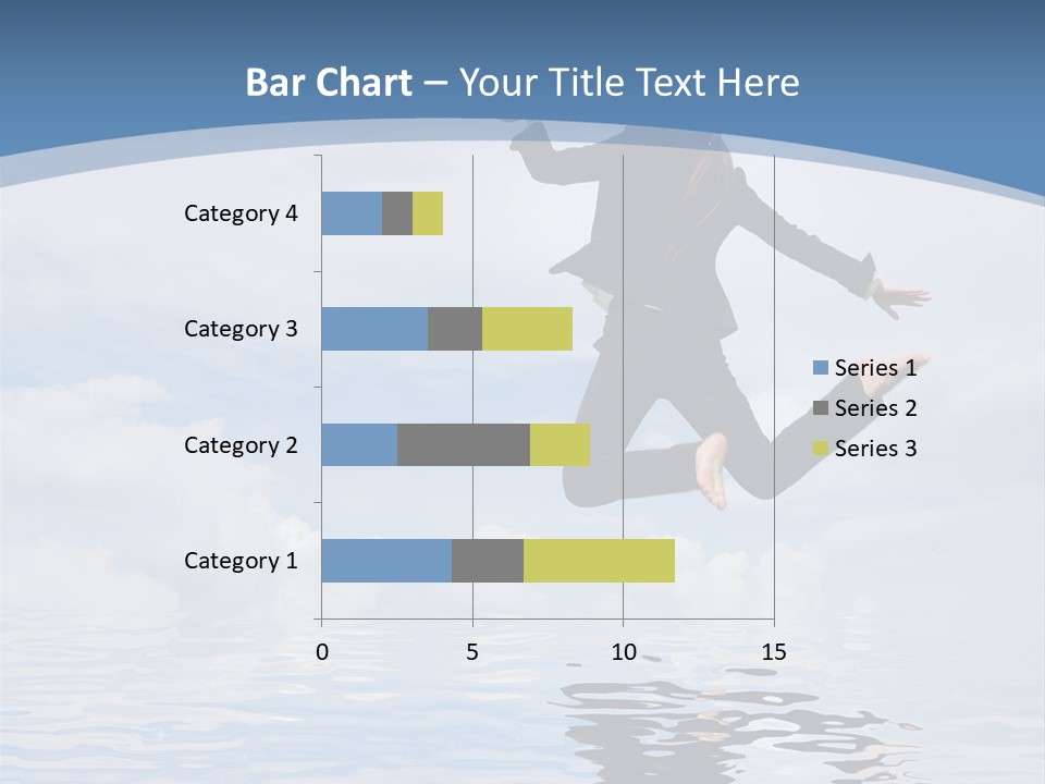 Entrepreneur Active Enjoyment PowerPoint Template