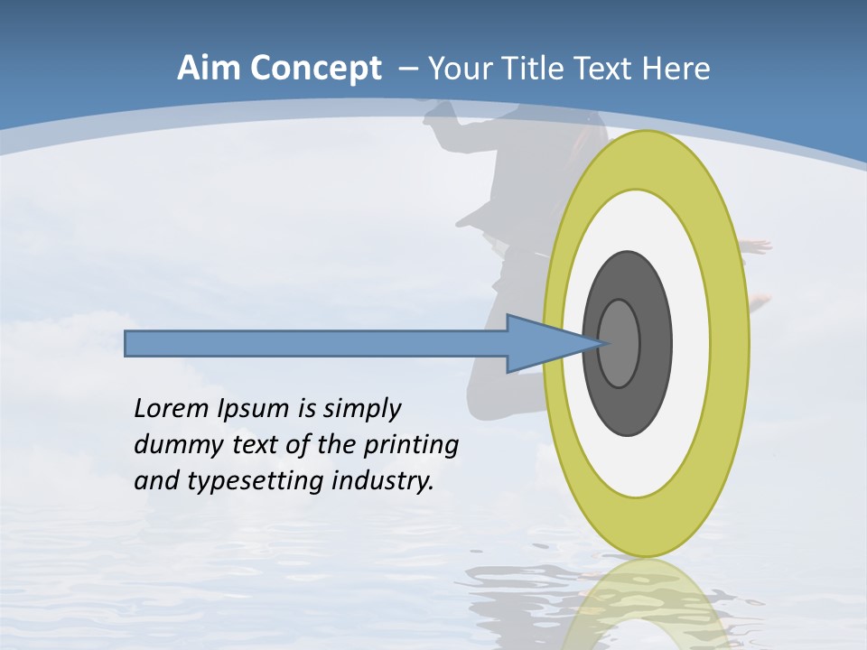 Entrepreneur Active Enjoyment PowerPoint Template