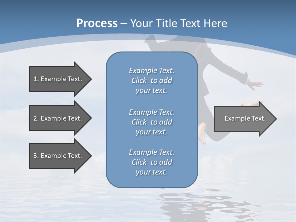 Entrepreneur Active Enjoyment PowerPoint Template