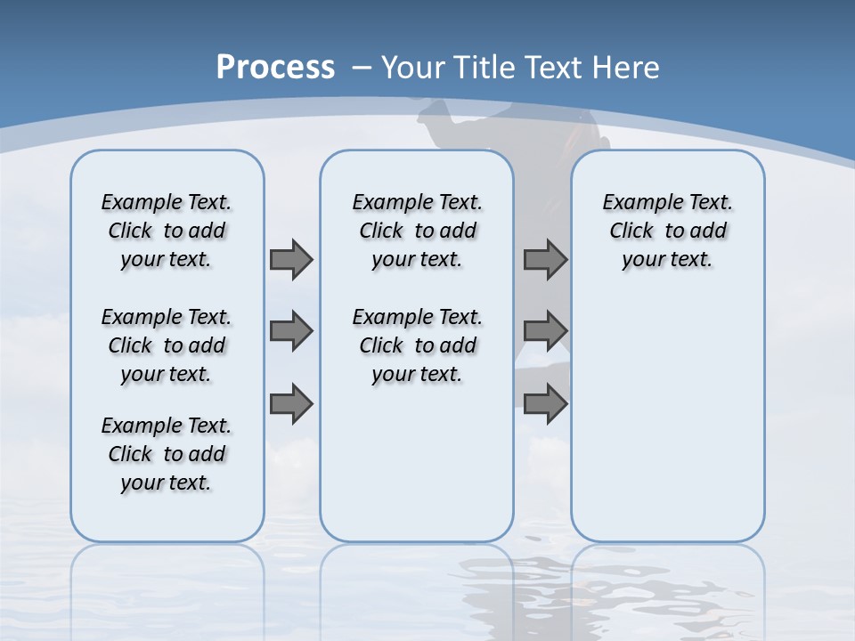 Entrepreneur Active Enjoyment PowerPoint Template