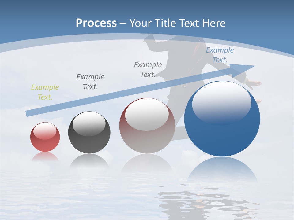 Entrepreneur Active Enjoyment PowerPoint Template