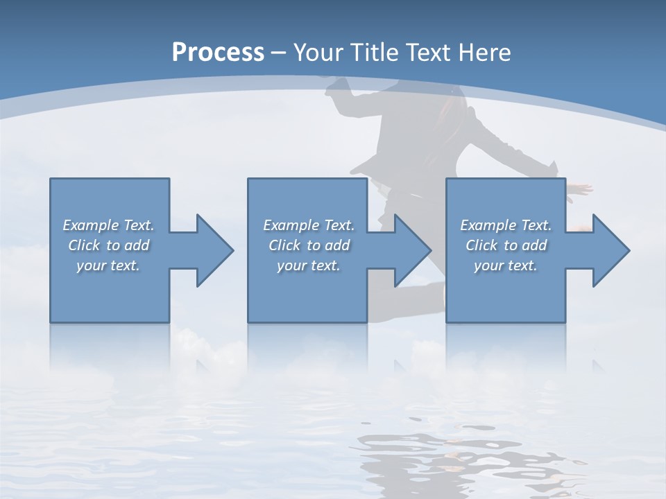 Entrepreneur Active Enjoyment PowerPoint Template