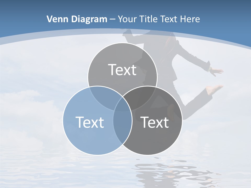 Entrepreneur Active Enjoyment PowerPoint Template