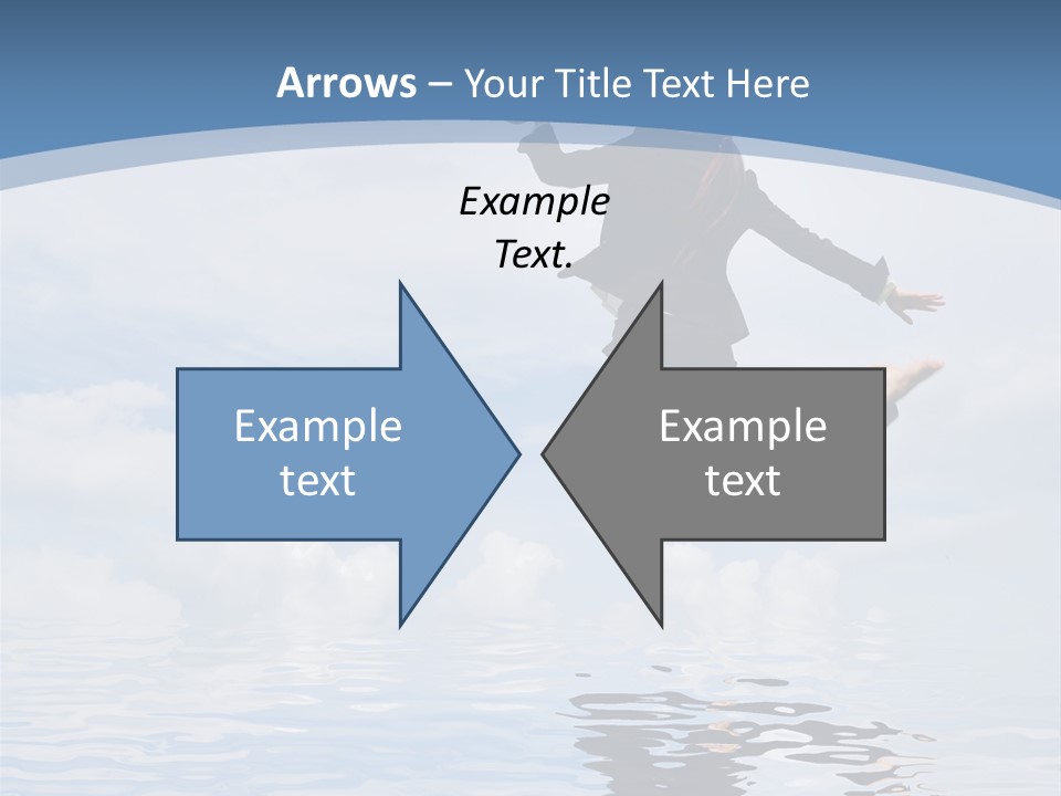 Entrepreneur Active Enjoyment PowerPoint Template
