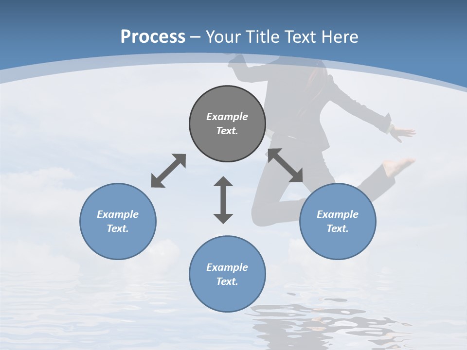 Entrepreneur Active Enjoyment PowerPoint Template