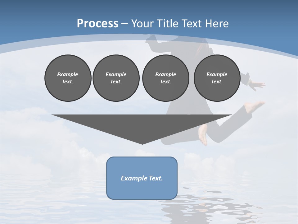 Entrepreneur Active Enjoyment PowerPoint Template