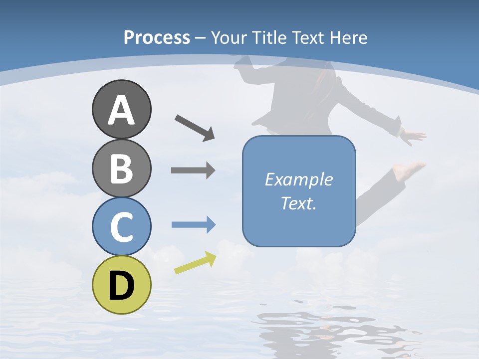 Entrepreneur Active Enjoyment PowerPoint Template