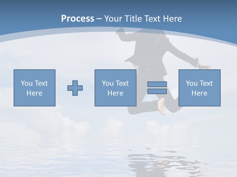 Entrepreneur Active Enjoyment PowerPoint Template