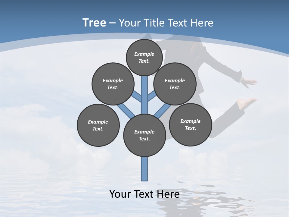Entrepreneur Active Enjoyment PowerPoint Template