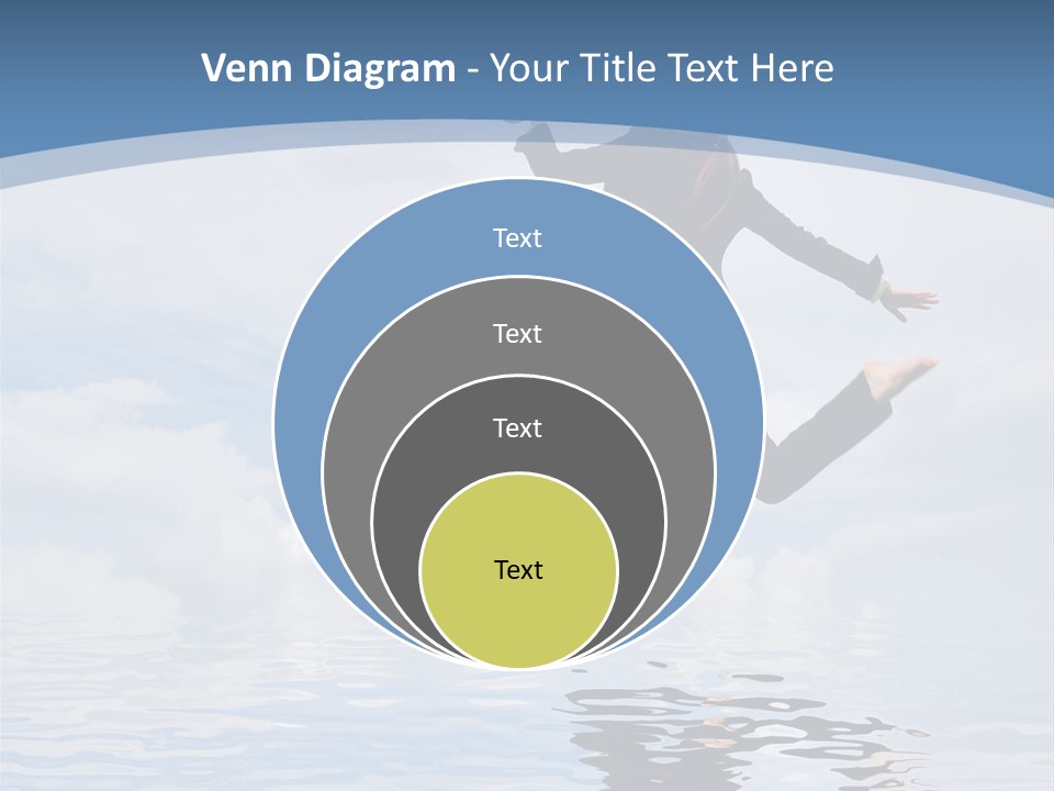 Entrepreneur Active Enjoyment PowerPoint Template