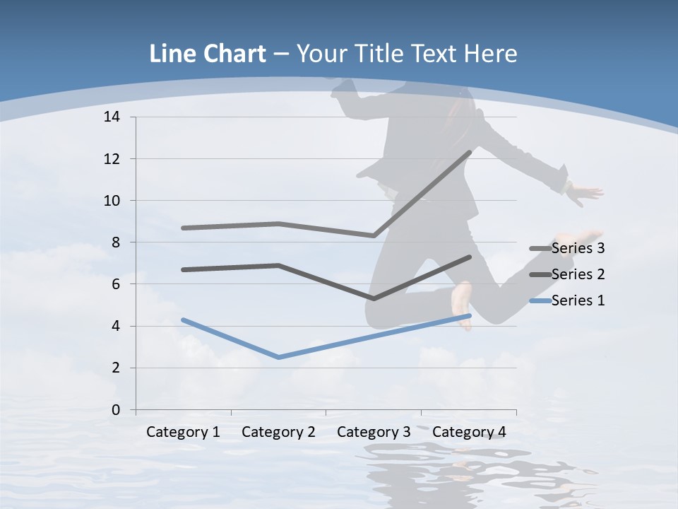 Entrepreneur Active Enjoyment PowerPoint Template
