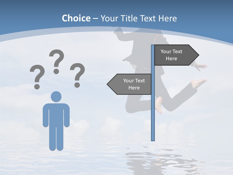 Entrepreneur Active Enjoyment PowerPoint Template