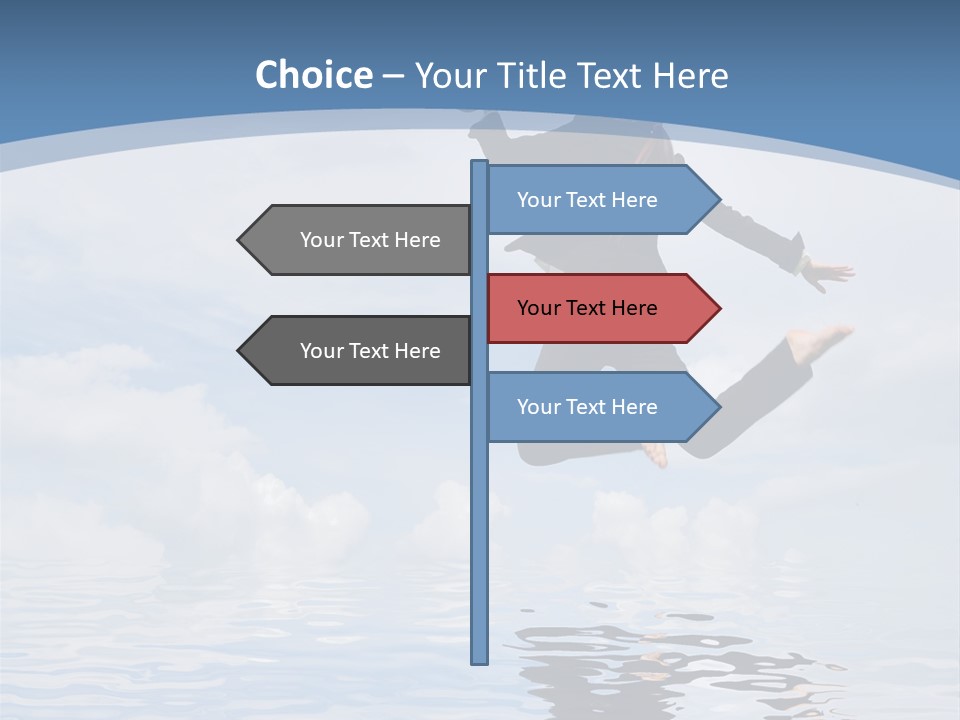 Entrepreneur Active Enjoyment PowerPoint Template