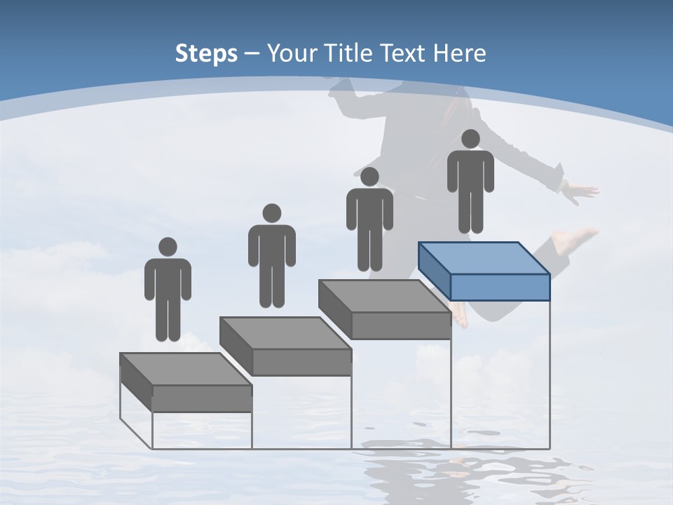 Entrepreneur Active Enjoyment PowerPoint Template