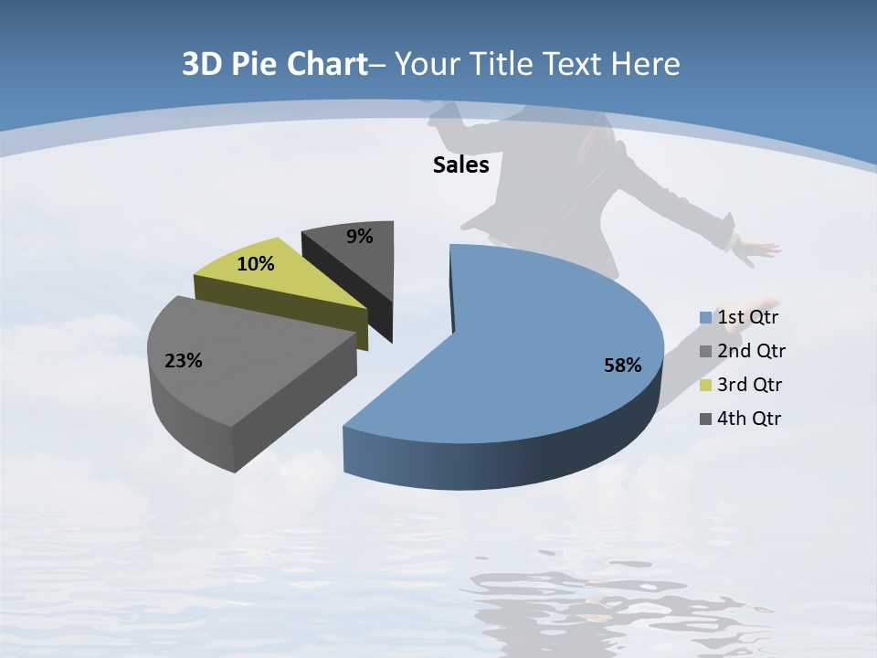 Entrepreneur Active Enjoyment PowerPoint Template