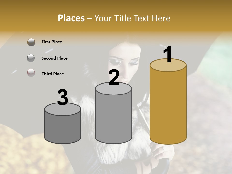 Hair Grass Sweater PowerPoint Template