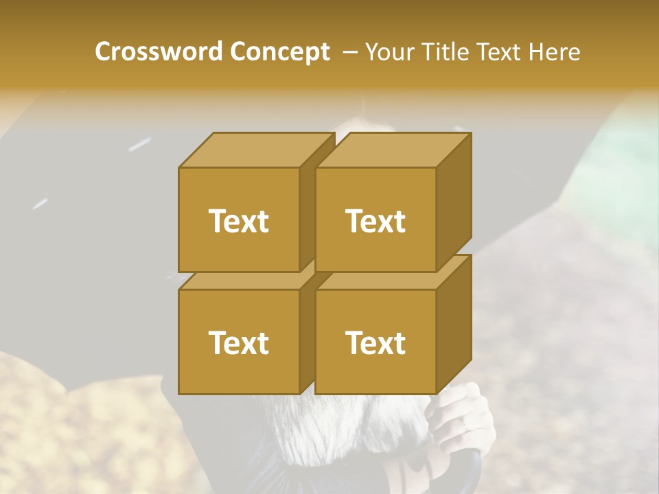 Hair Grass Sweater PowerPoint Template