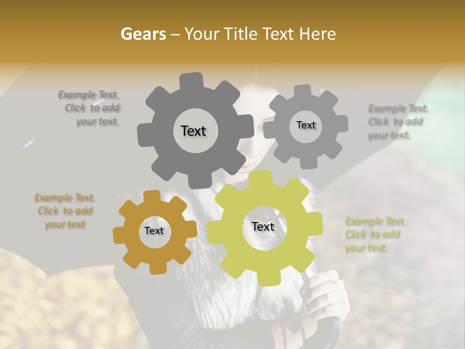 Hair Grass Sweater PowerPoint Template