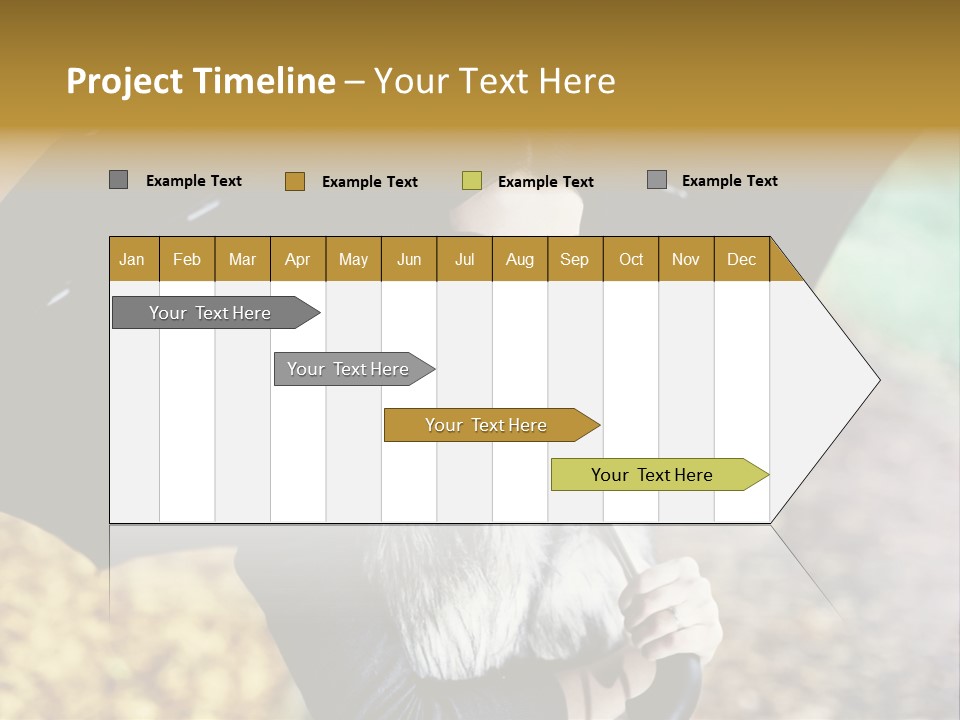 Hair Grass Sweater PowerPoint Template