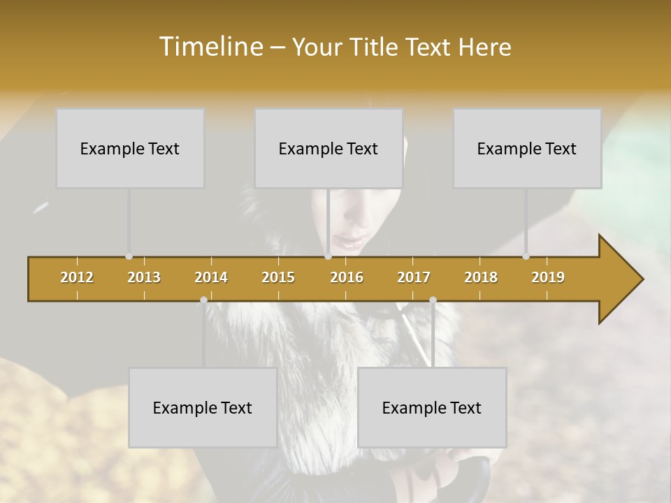 Hair Grass Sweater PowerPoint Template