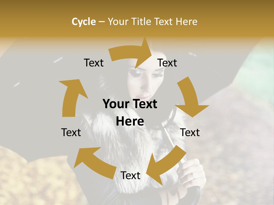 Hair Grass Sweater PowerPoint Template