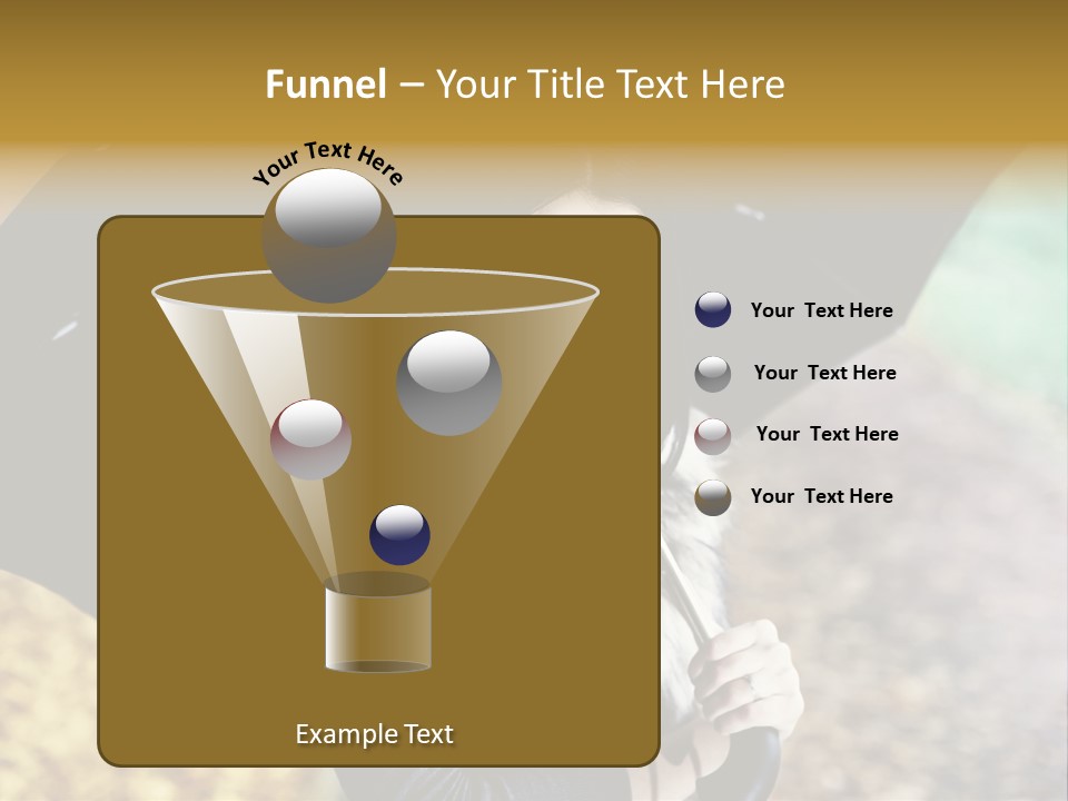 Hair Grass Sweater PowerPoint Template