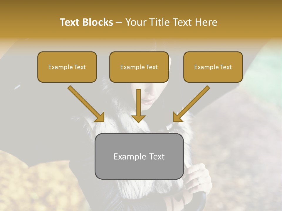 Hair Grass Sweater PowerPoint Template