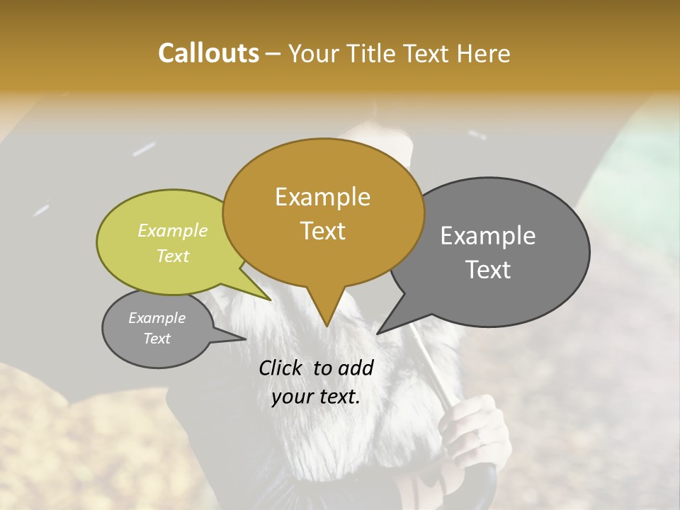 Hair Grass Sweater PowerPoint Template