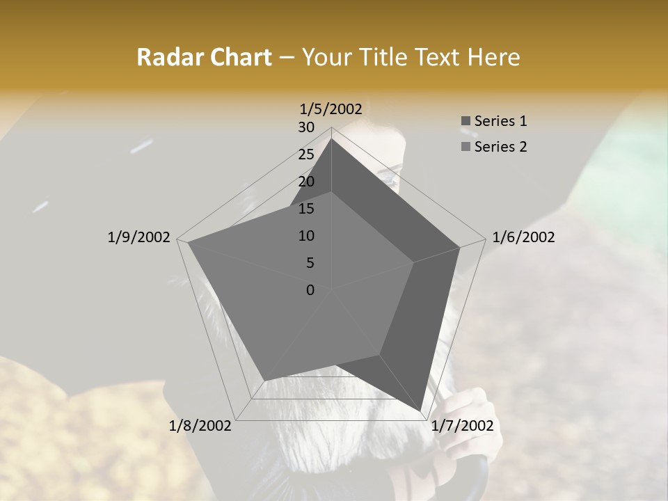 Hair Grass Sweater PowerPoint Template