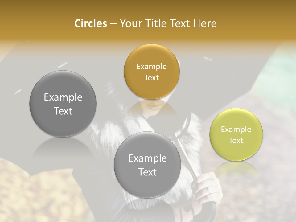 Hair Grass Sweater PowerPoint Template