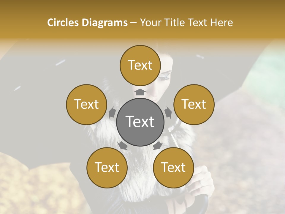 Hair Grass Sweater PowerPoint Template