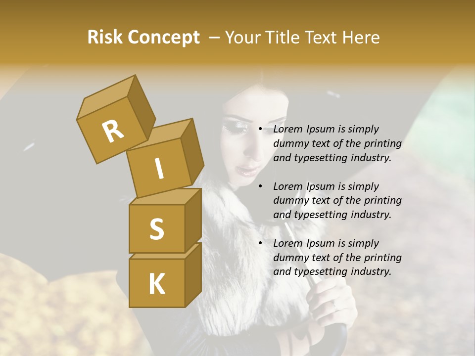 Hair Grass Sweater PowerPoint Template