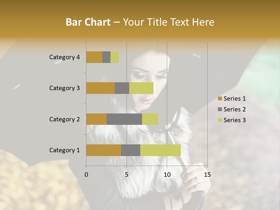 Hair Grass Sweater PowerPoint Template