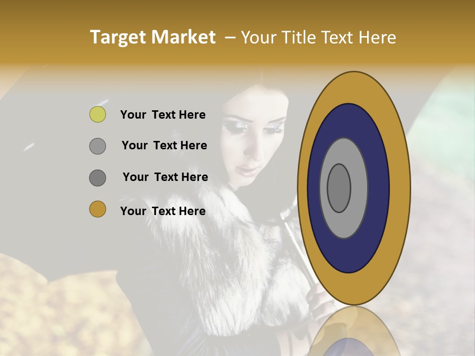 Hair Grass Sweater PowerPoint Template