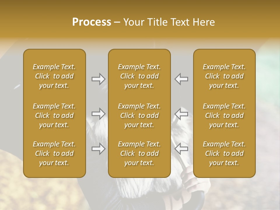 Hair Grass Sweater PowerPoint Template