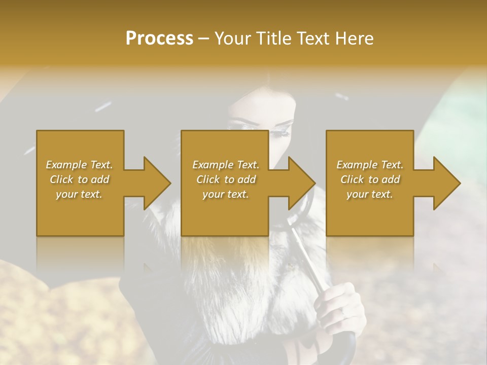 Hair Grass Sweater PowerPoint Template