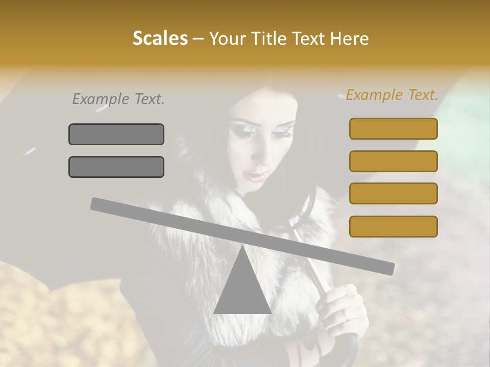 Hair Grass Sweater PowerPoint Template