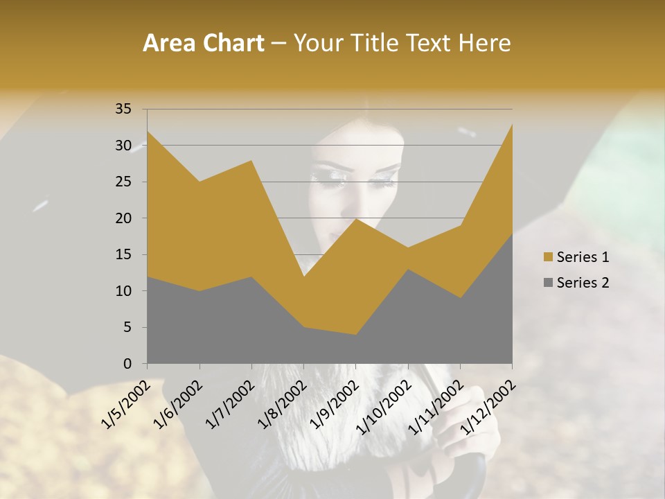 Hair Grass Sweater PowerPoint Template